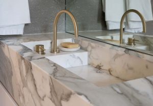 Integrated stone basin in Adelaide